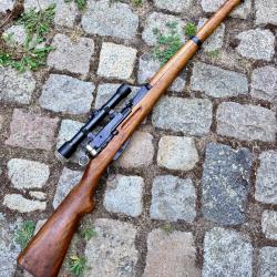 Fusil SCHMIDT RUBIN K31 avec lunette ZF 39 sniper  7,5 suisse GP 11 K 31 monomat 7,5X55 suisse