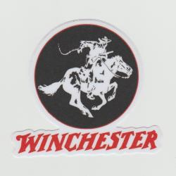 Winchester  : autocollant fond noir