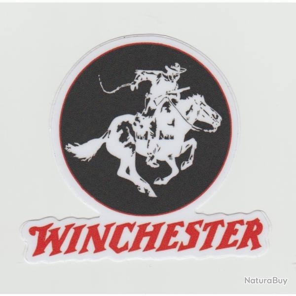 Winchester  : autocollant fond noir