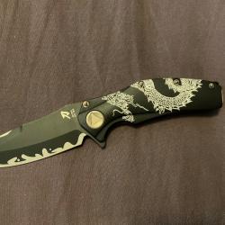 VEND COUTEAU PLIANT MICROTEC MINI MATRIX KATANA 164-1KA