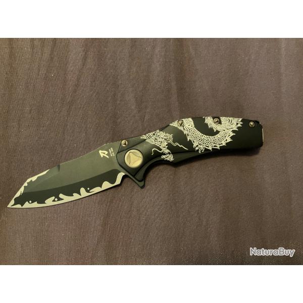 VEND COUTEAU PLIANT MICROTEC MINI MATRIX KATANA 164-1KA