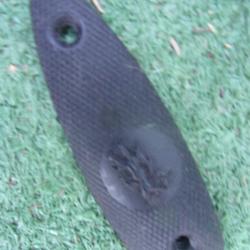 talon de crosse plastique 119 mm