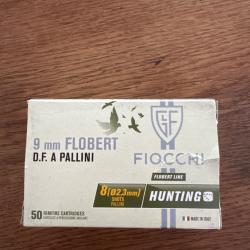 9 mm FLOBERT FIOCCHIBo&icirc;te de 50