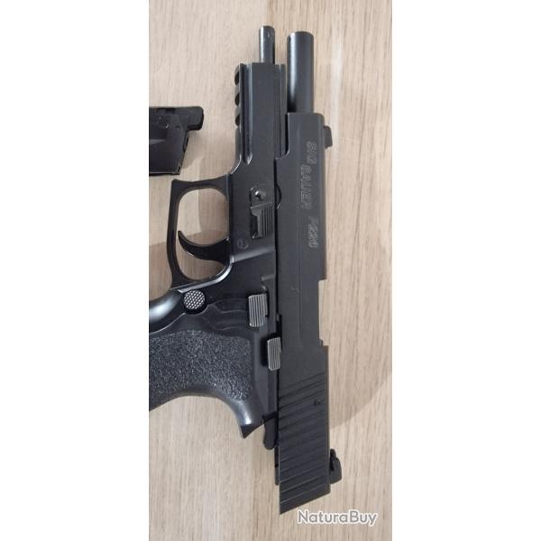 Sp226 blowback full m�tal airsoft