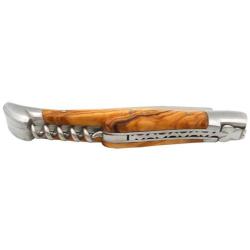 Couteau TMC laguiole manche en olivier