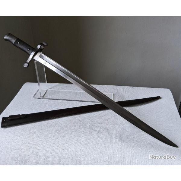 Rare ba�onnette portugaise M1886