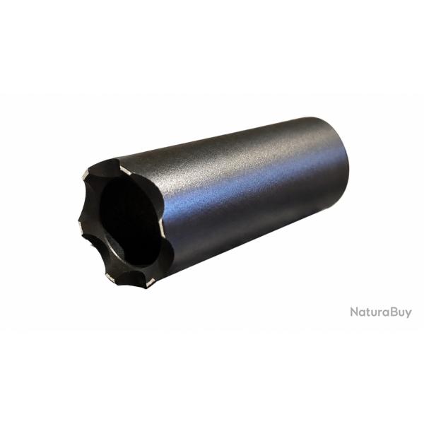 Embout PAK M8x100 - SHOCK DEFENSE - NOIR POINTES ALU - A1