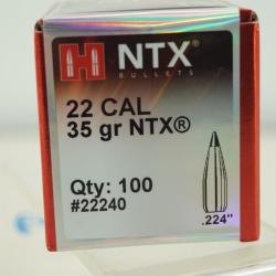 ogives hornady 35gr 22cal pour ench&egrave;re 1� sans prix de r&eacute;serve