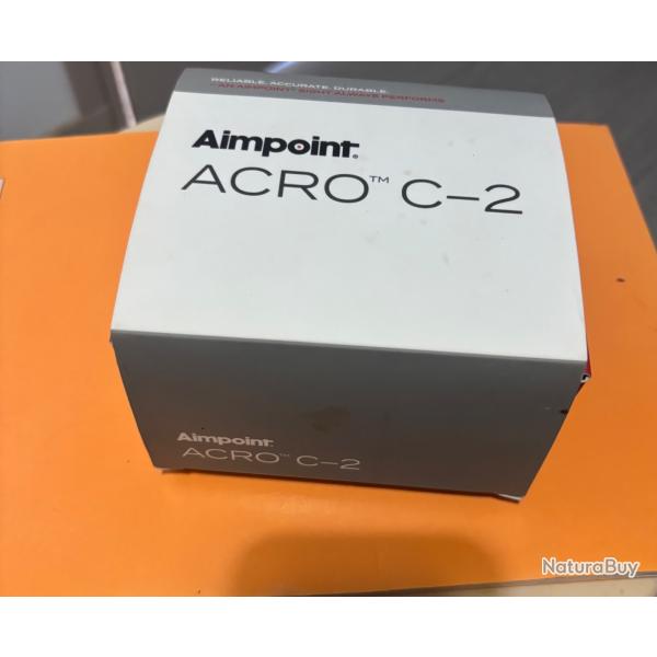 Point rouge aimpoint acro C-2 3smoa avec montage Weaver/picatinny 22 mm