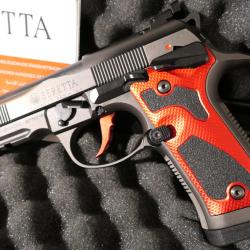 PISTOLET BERETTA 92X PERFORMANCE SPECIAL MAKE OPTIC READY  DARK RED   CAL  9X19