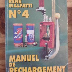 Livre rechargement Malfati N4 etat correct petit prix