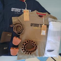 lot t-shirt winchester sabot de crosse cartouchi&egrave;re etc