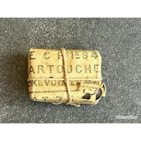 Paquet original de 6 cartouches 8mm 1er trimestre 1894 - RARE -  cat�gorie D - PORT COMPRIS