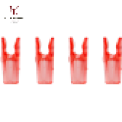 Encoche Pin Small - Sanlida - Rouge Translucide