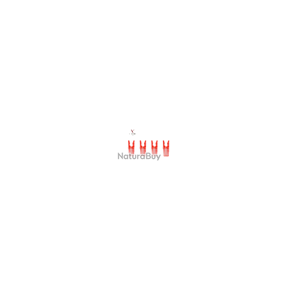 Encoche Pin Small - Sanlida - Rouge Translucide