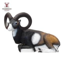 Mouflon couch&eacute; Cible 3D - SRT