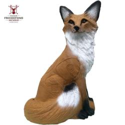 Renard assis Cible 3D - SRT