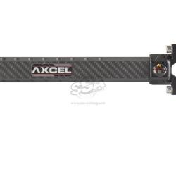 Viseur Achieve New Carbon Bar no lock ext 9" - Axcel - Droitier / Bleu