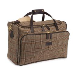 Sac de voyage en tweed Weekender - Cavendish - Laksen - Taille unique / Marron