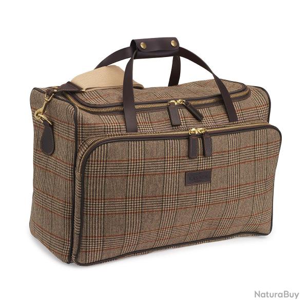 Sac de voyage en tweed Weekender - Cavendish - Laksen - Taille unique / Marron