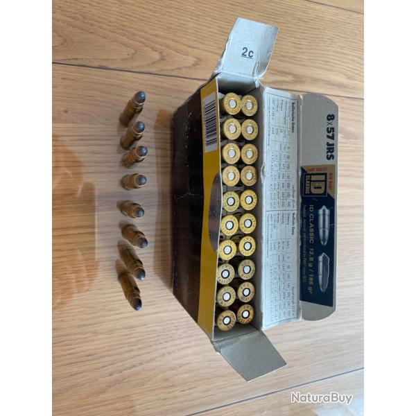 a vendre 29 balles marque RWS 8x57 JRS 12,8/198 gr