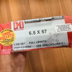 JEU D'OUTIL HORNADY 6,5X57  REF 546284  2 OUTILS