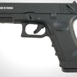 PISTOLET 6MM KP-18 GAZ NOIR