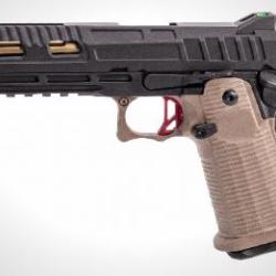 PISTOLET 6MM KP-19S GAZ NOIR ET TAN