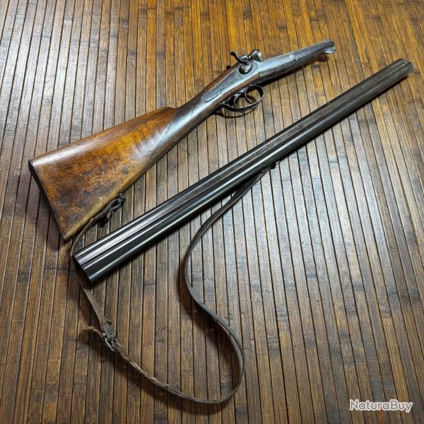 FUSIL DE CHASSE JUXTAPOS�S CALIBRE 16 BIEN FONCTIONNEL