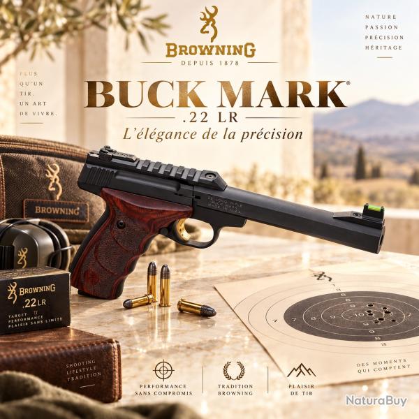 PROMOTION BROWNING BUCKMARK PLUS ROSEWOOD UDX