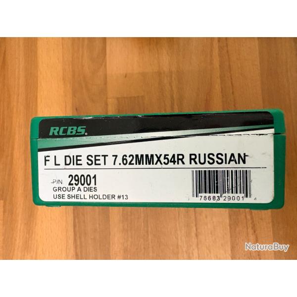 JEU D'OUTIL RCBS 7,62X54 R MOSIN NAGANT  REF 29001  2 OUTILS