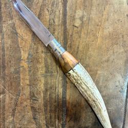 Opinel Taille 12 - 40cm Custom bois de cerf et noyer 2