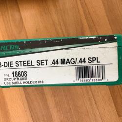 JEU D'OUTIL RCBS 44 MAG /44 SPL SPECIAL REF 18608  3 OUTILS