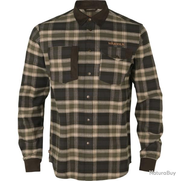 CHEMISE HARKILA AIVAK L/S OLIVE TAILLE L NEUVE