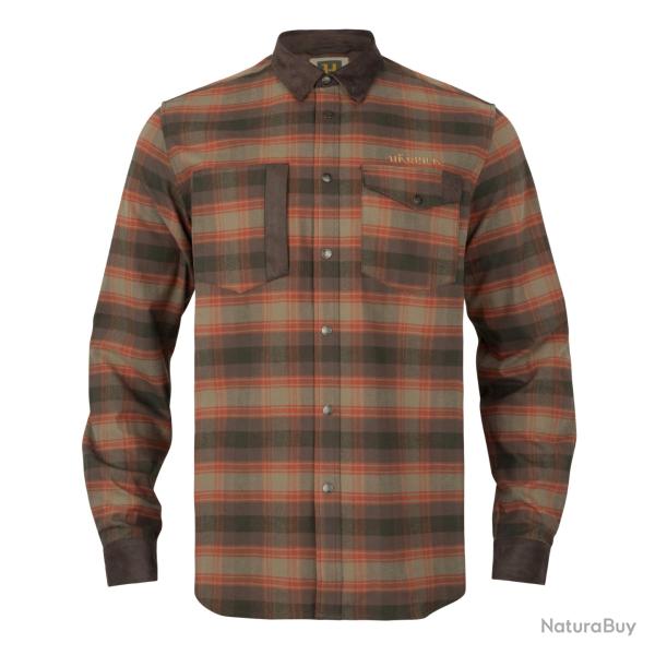 CHEMISE HARKILA AIVAK L/S AUTUMN ORANGE  TAILLE M NEUVE