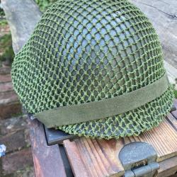 casque militaire anglais MK4 "turtle" 1944/51  guerre de Cor&eacute;e