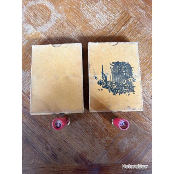 lot de 20 cartouche de calibre 24 plomb de 6 Gevelot, Cartoucherie francaise