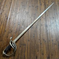 SABRE D'OFFICIER D'INFANTERIE 1882 MANUFACTURE NATIONALE D'ARMES DE CHATELLERAULT  1889
