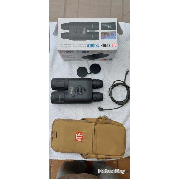 ATN BINOX 4K 4-16x Smart HD Jumelles jour /nuit/ t�l�m�tre laser +SACOCHE + LA NOTICE EN FRAN�AIS