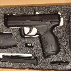 Pistoler Ruger SR22 PBT Filet&eacute; Canon 3,5" cal 22LR