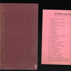 demain c'est la guerre  dossier 1939-1945