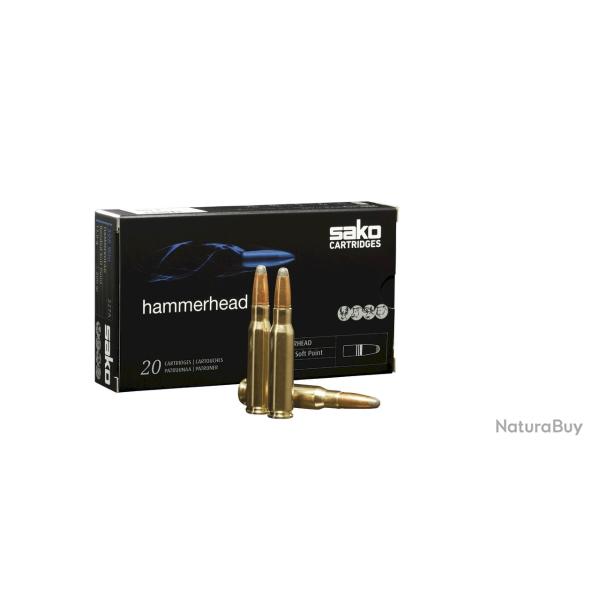 Munitions SAKO cal.6.5x55se Hammer Head bsp 156gr 10.1g par 20