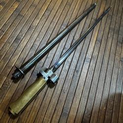 Ba&iuml;onnette Lebel Fran&ccedil;aise de prise Allemande nomm&eacute;e Seitengewehr 103 f WW1
