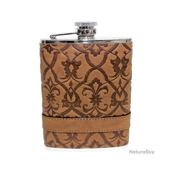Flasque � cognac - flasque - Ref 32408-15 - Cadeau th�me chasse