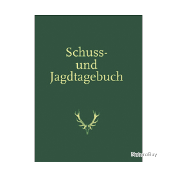 Schuss- und Jagdtagebuch - Ref 49120-79 - Cadeau th�me chasse