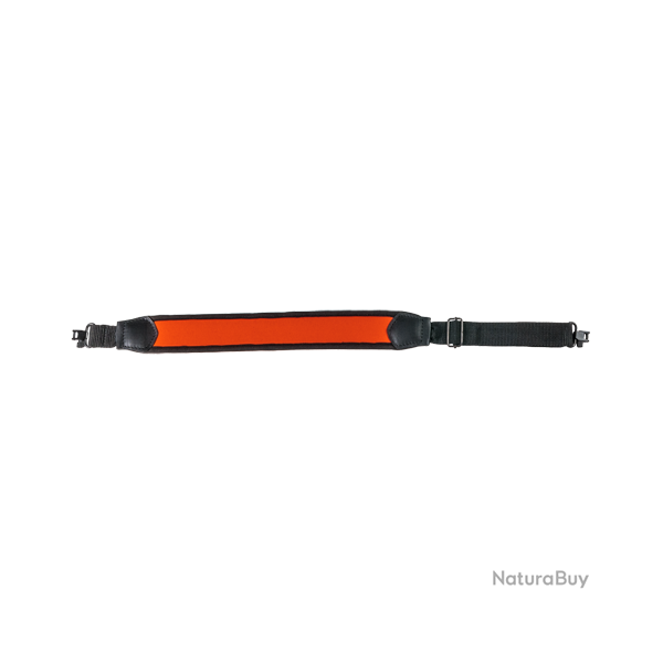 Bretelle d'arme en n�opr�ne avec anneau grenadi�re - Ref 32225-90 - �quipement chasse robuste