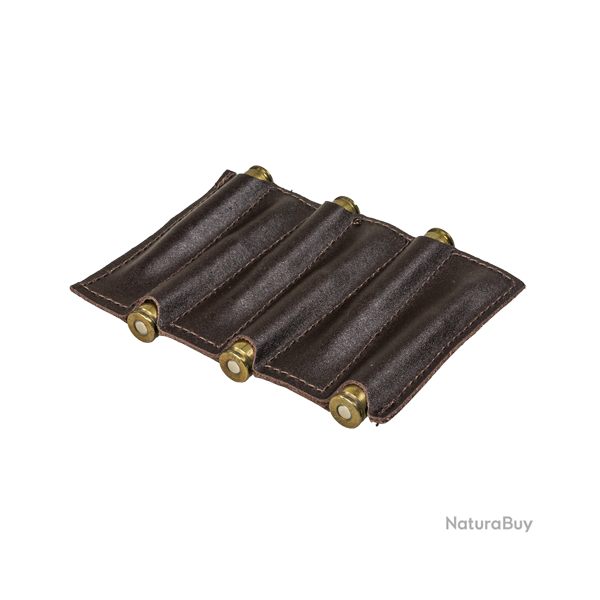 �tui � cartouches en cuir - Ref 32375-37 - �quipement chasse robuste