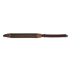 Bretelle d'arme en n&eacute;opr&egrave;ne avec anneau grenadi&egrave;re - Ref 32225-93 - &Eacute;quipement chasse robuste
