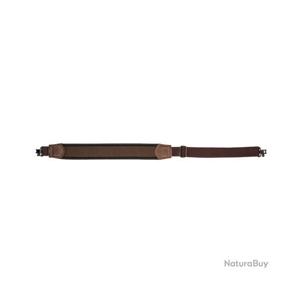 Bretelle d'arme en n�opr�ne avec anneau grenadi�re - Ref 32225-93 - �quipement chasse robuste