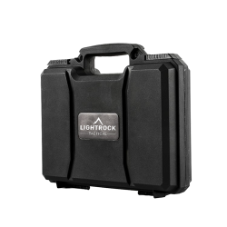 Mallette pistolet Lightrock en polypropyl&egrave;ne - Ref 32295-55 - Accessoire arme qualit&eacute; pro